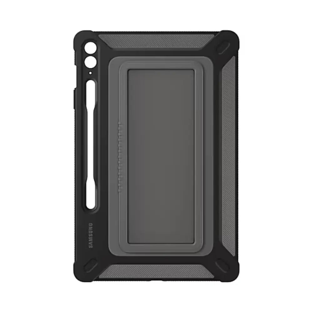 Samsung rugged outdoor tablet case with textured sides and port cutouts