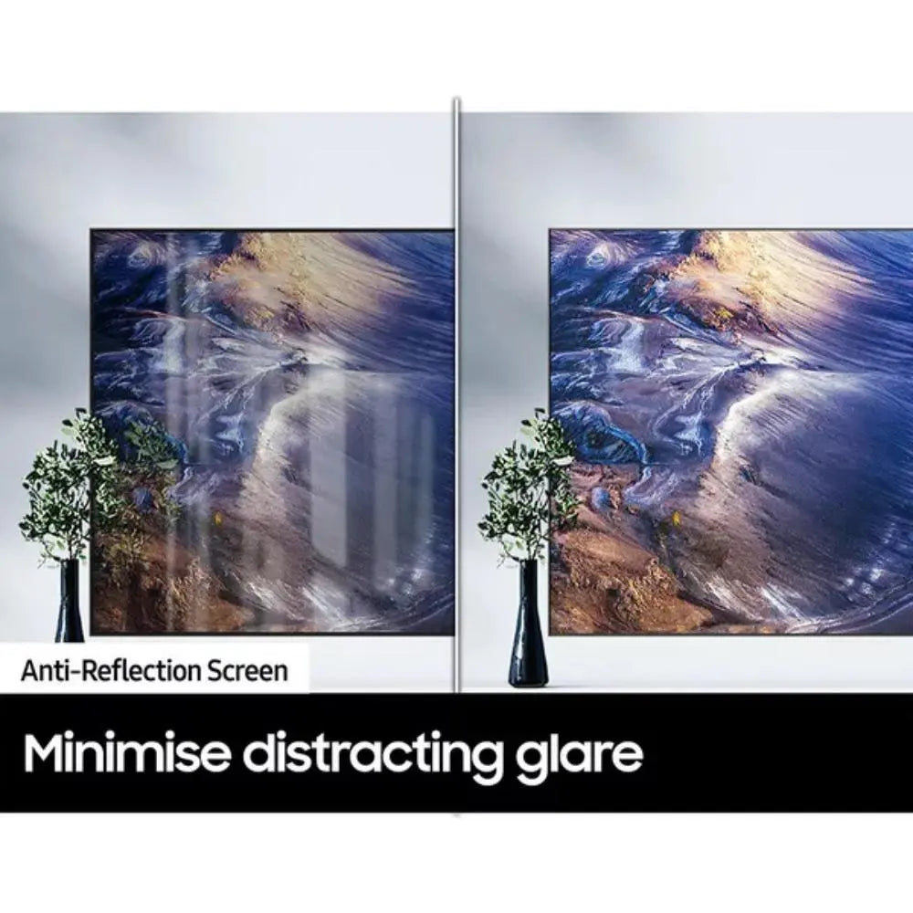 Samsung Neo QLED 8K TVs on display showing vivid landscape scenes