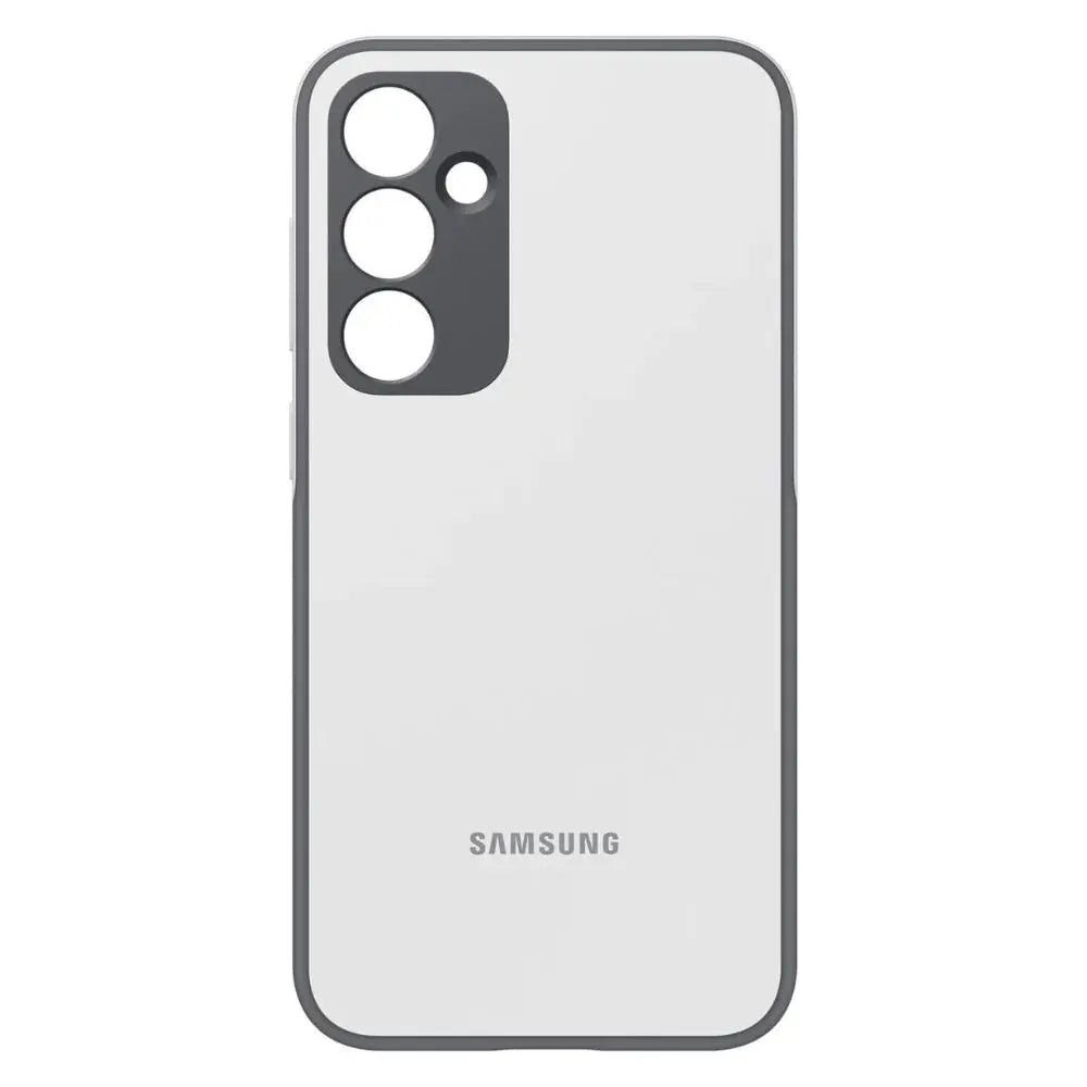 Samsung silicone case for Galaxy S23 FE, light grey back with camera cutouts