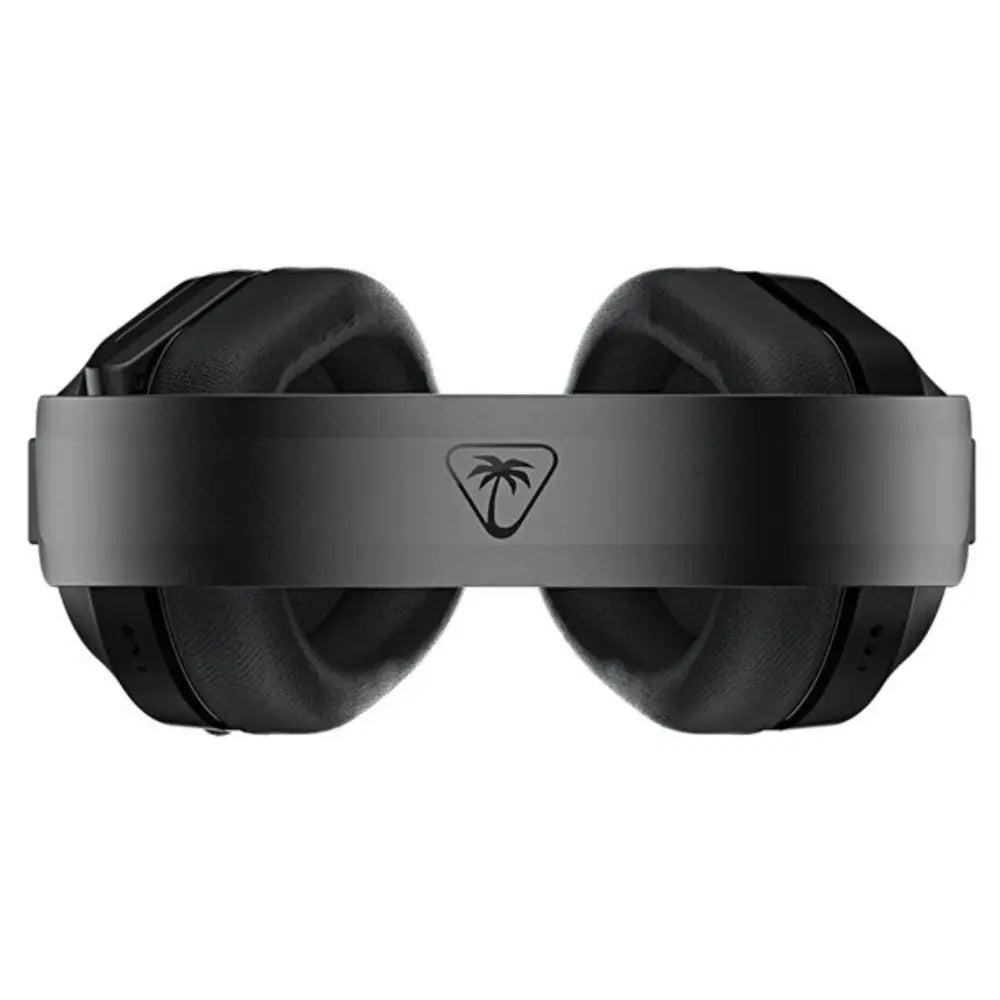 Black over-ear wireless headset with padded headband and Turtle Beach emblem