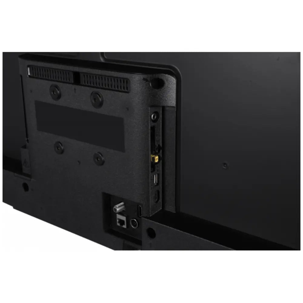 32-inch LED HDR smart TV rear side showing input and power ports