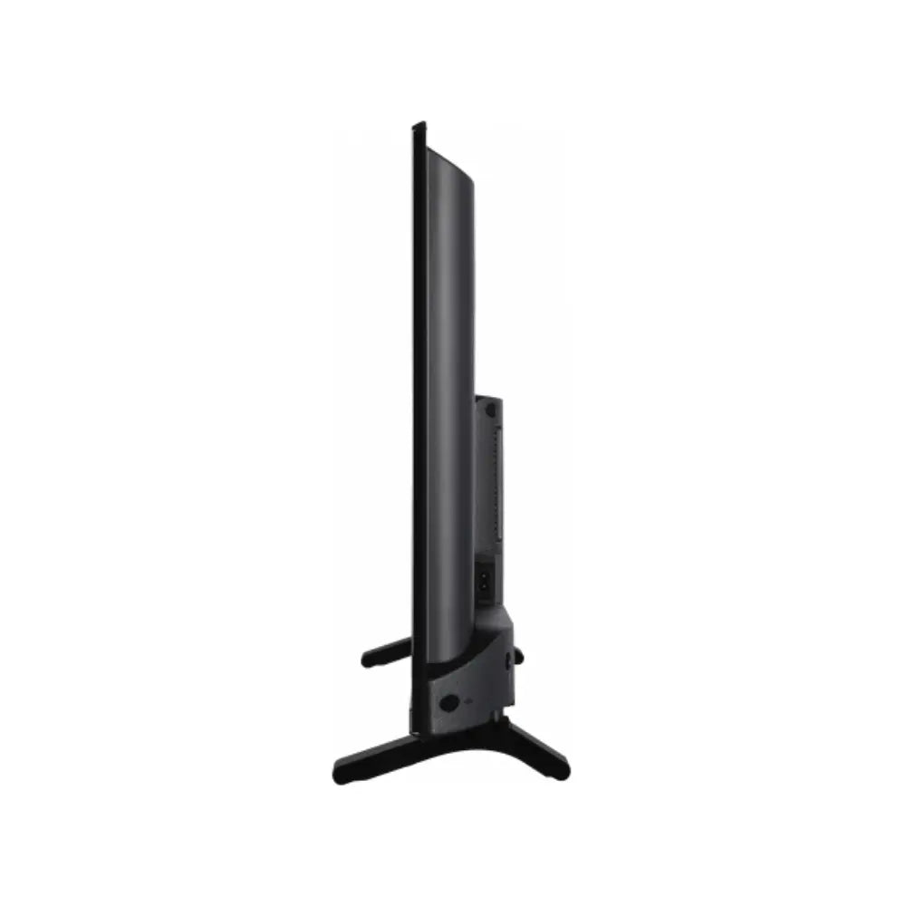 32-inch LED HDR smart TV side profile with integrated stand