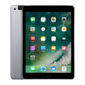 Space grey iPad tablet with front display and home button, Wi‑Fi model