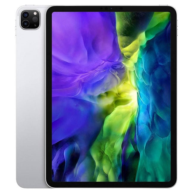 iPad Pro 11-inch (2020) tablet, silver back and front, cellular and Wi‑Fi model