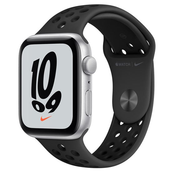 Refurbished Apple Watch Series 6 44mm with Nike sport band, silver case