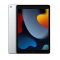 iPad 9 tablet, silver, front and rear view with home button