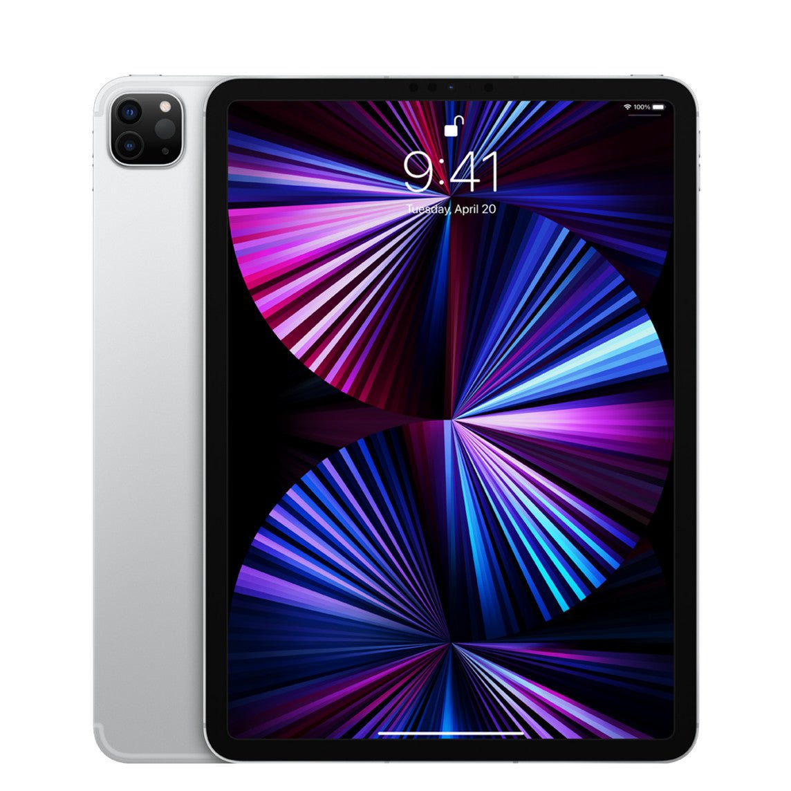 Refurbished iPad Pro 11 (2021) with light Silver back and front touchscreen
