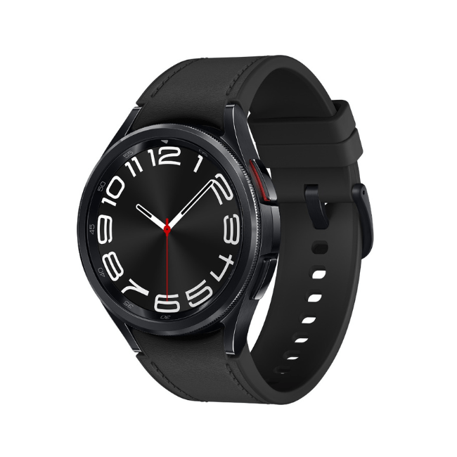 Refurbished Samsung Galaxy Watch 6 Classic 47mm smartwatch, black strap